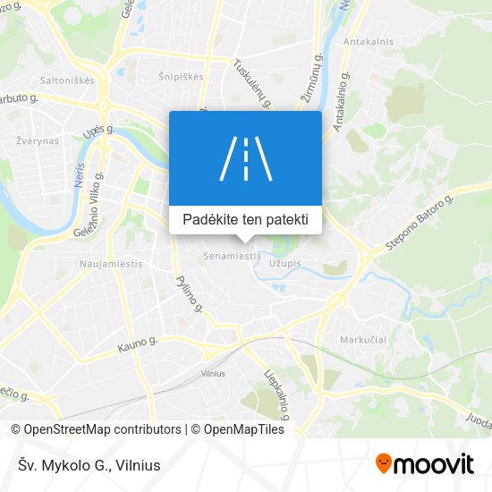 Šv. Mykolo G. žemėlapis