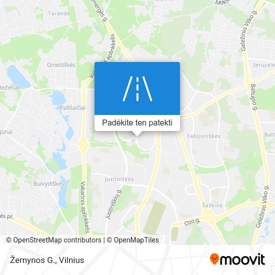 Žemynos G. žemėlapis
