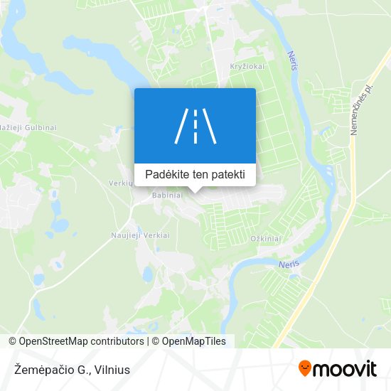 Žemėpačio G. žemėlapis