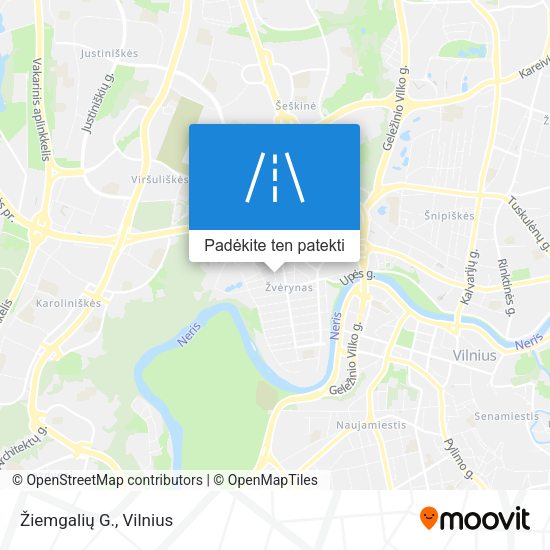 Žiemgalių G. žemėlapis