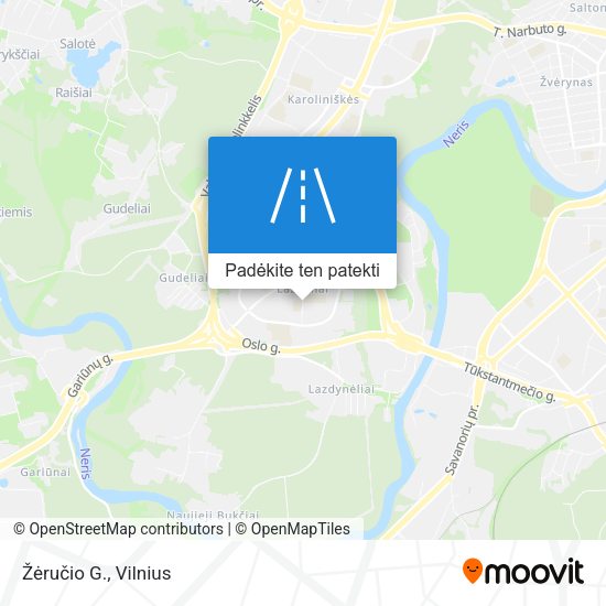 Žėručio G. žemėlapis
