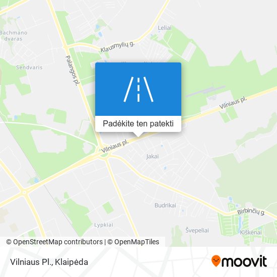 Vilniaus Pl. žemėlapis